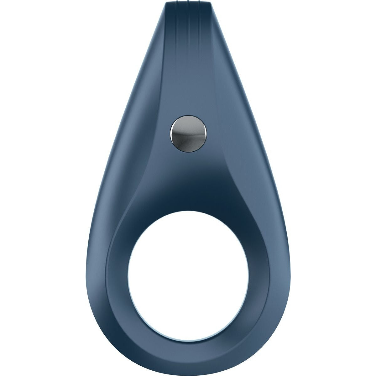 Satisfyer Rings Narrow Vibrating Silicone Cock Ring in Blue