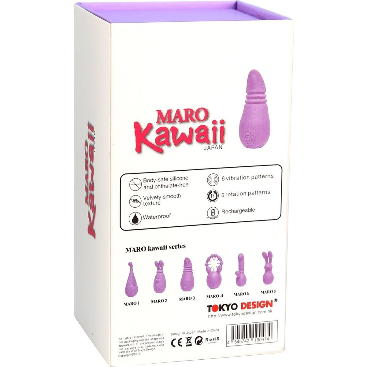 Maro Kawaii Tongue Vibrator in Purple - Red Mansion