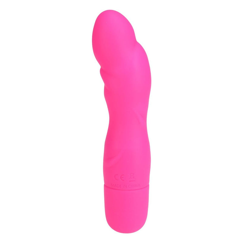 First Night Ripple G-Spot Vibrator 5" in Pink
