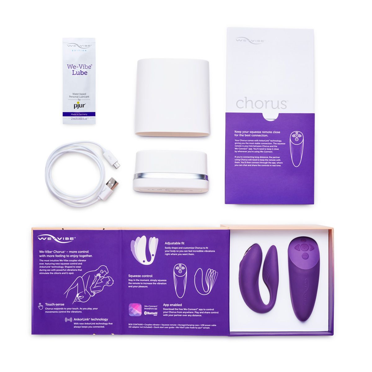 We-Vibe Chorus | Couples Vibrator | Purple - Red Mansion