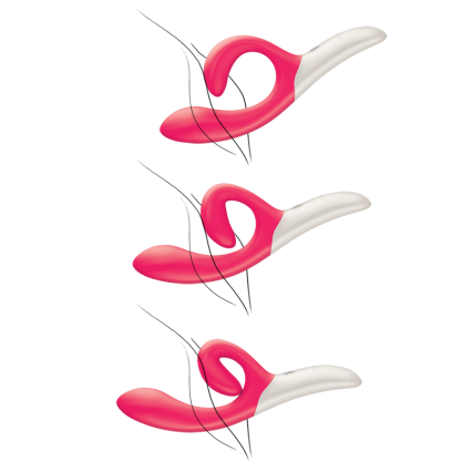 We-Vibe Nova G-Spot Rabbit Vibrator in Pink - Red Mansion