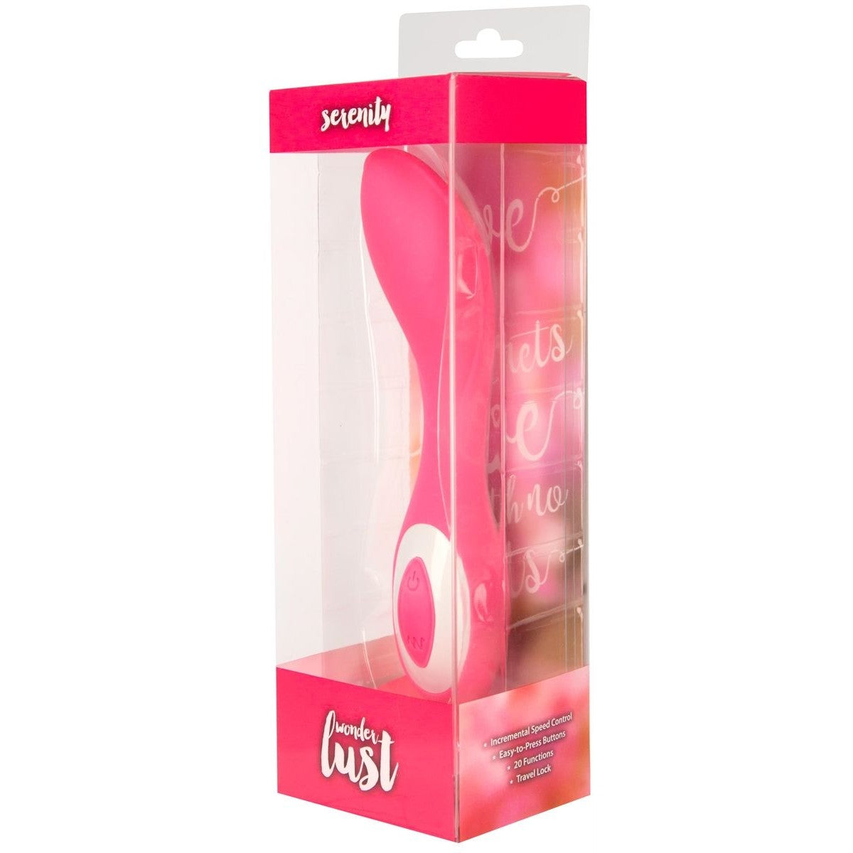 Wonderlust Serenity G-Spot Vibrator in Pink - Red Mansion