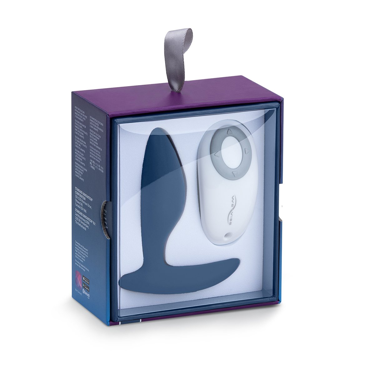 We-Vibe Ditto | Vibrating Silicone Butt Plug | Midnight Blue - Red Mansion