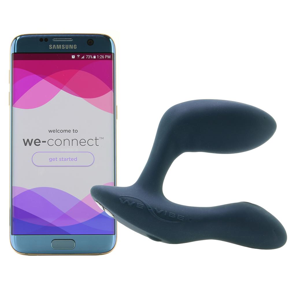 We-Vibe Vector | Vibrating Prostate Massager | Slate - Red Mansion