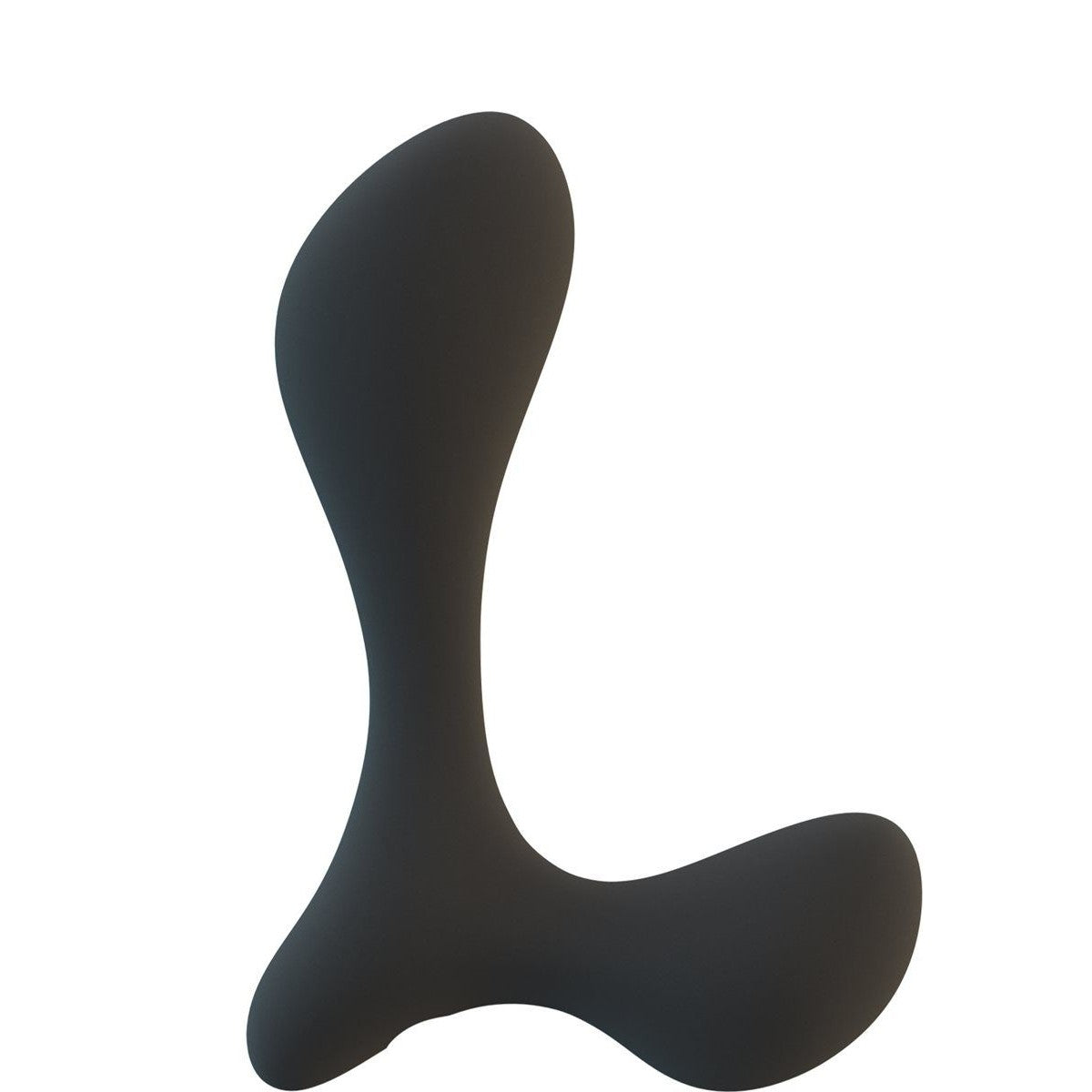 Lux LX3 Vibrating Silicone Male Prostate Stimulator in Black - Red Mansion