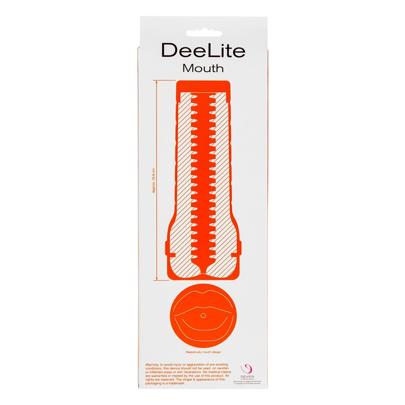 Deelite Mouth Masturbator in Ivory