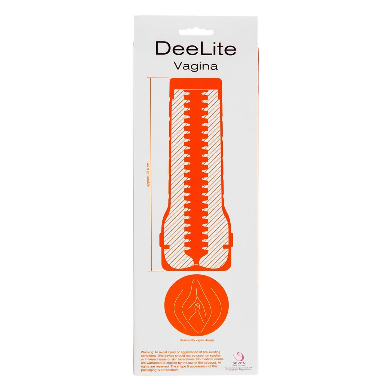 Deelite Vagina Masturbator in Ivory