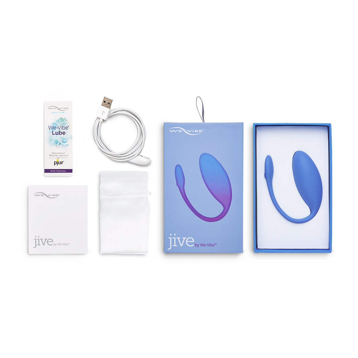 We-Vibe Jive | Wearable Vibrator | Periwinkle Blue - Red Mansion