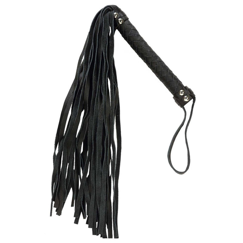 Large BDSM Bondage Flogger in Black