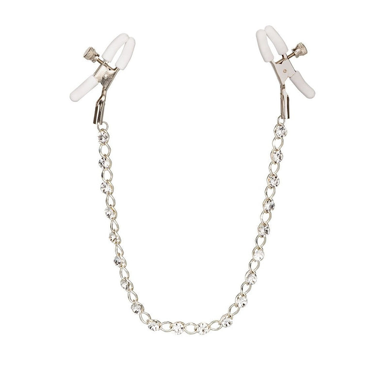 Nipple Play Crystal Chain Nipple Clamps