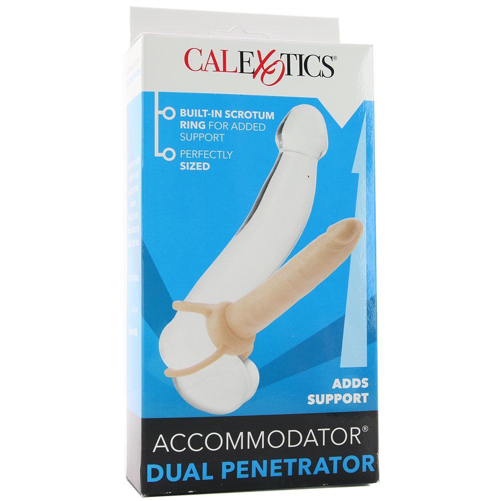 Accommodator Dual Penetrator in Ivory - Red Mansion