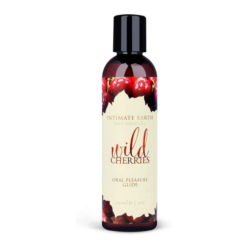 Natural Flavors Glide Lube 4 oz in Wild Cherries