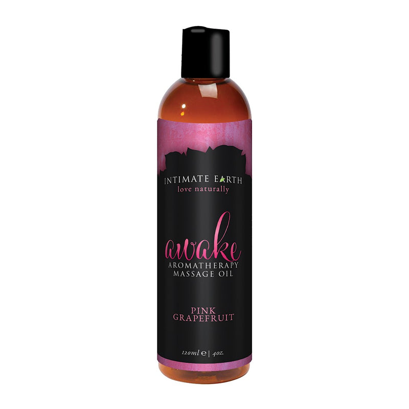 Aromatherapy Awake Massage Oil 4 oz in Pink Grapefruit