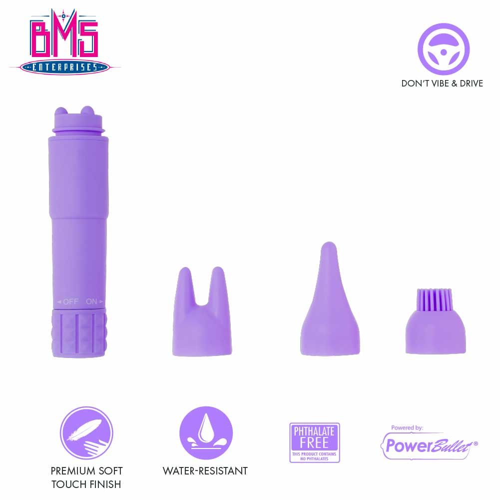 BMS PL Massage Pen in Purple