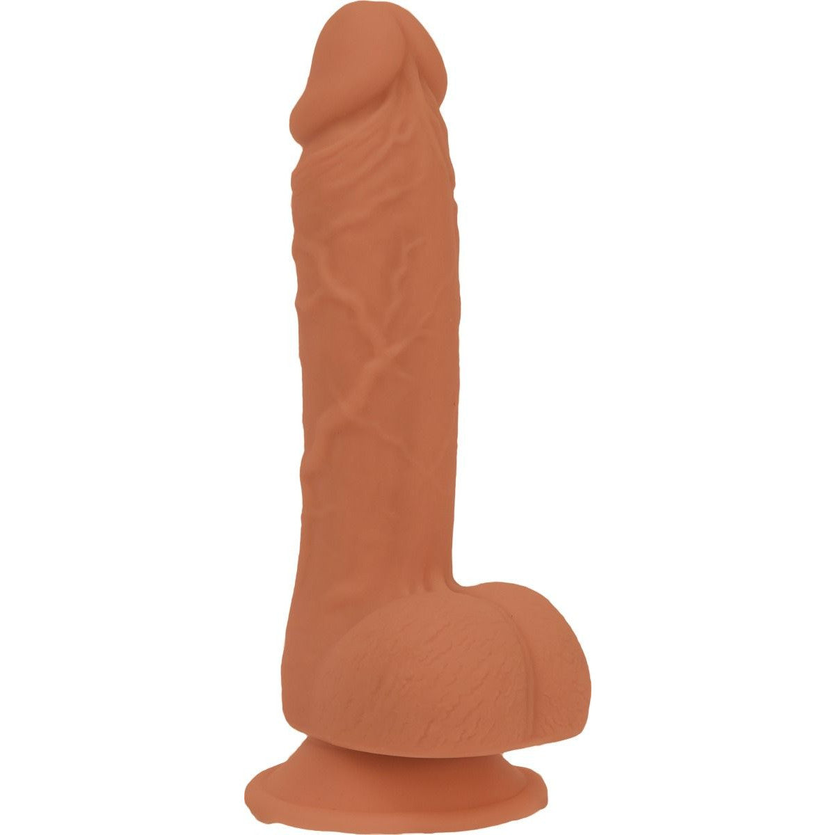 Addiction Steven 7.5" Silicone Dildo in Caramel