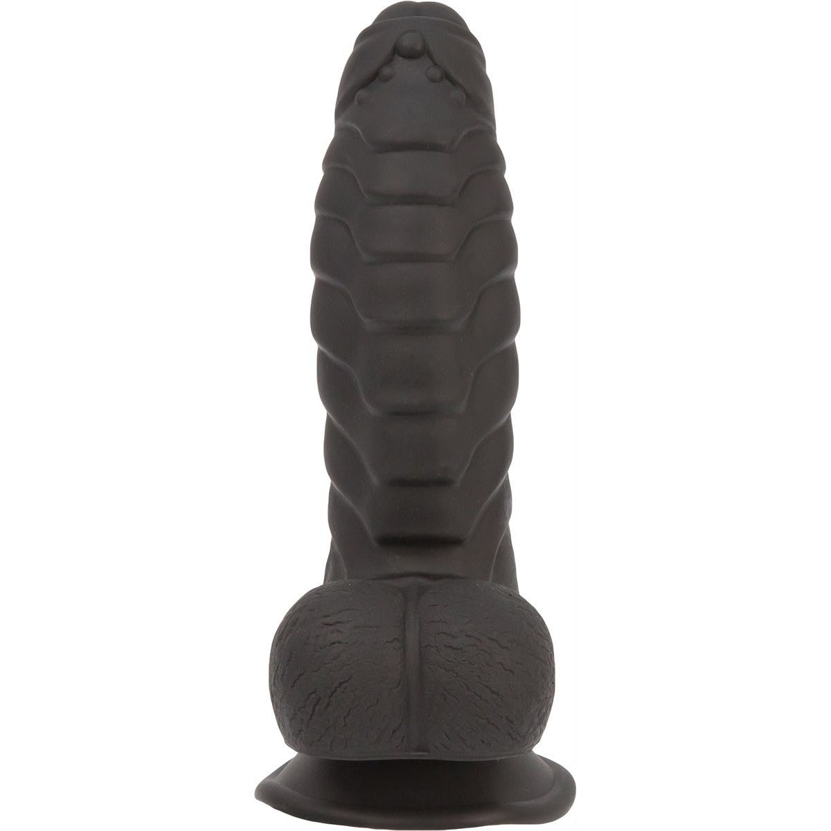 Addiction Ben 7" Silicone Dildo in Black - Red Mansion