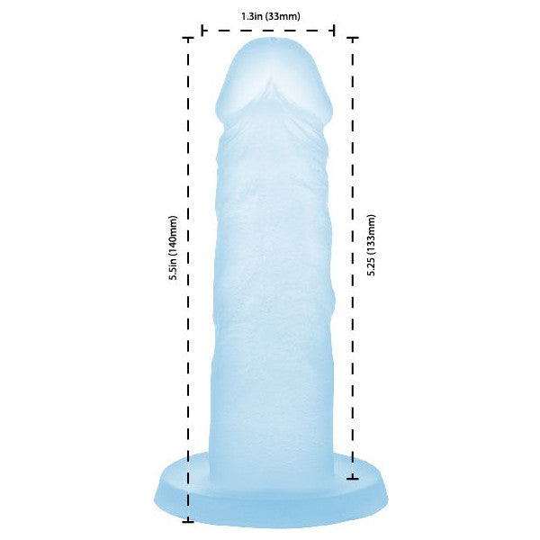 Cocktails by Addiction 5.5" Dildo in Blue Lagoon
