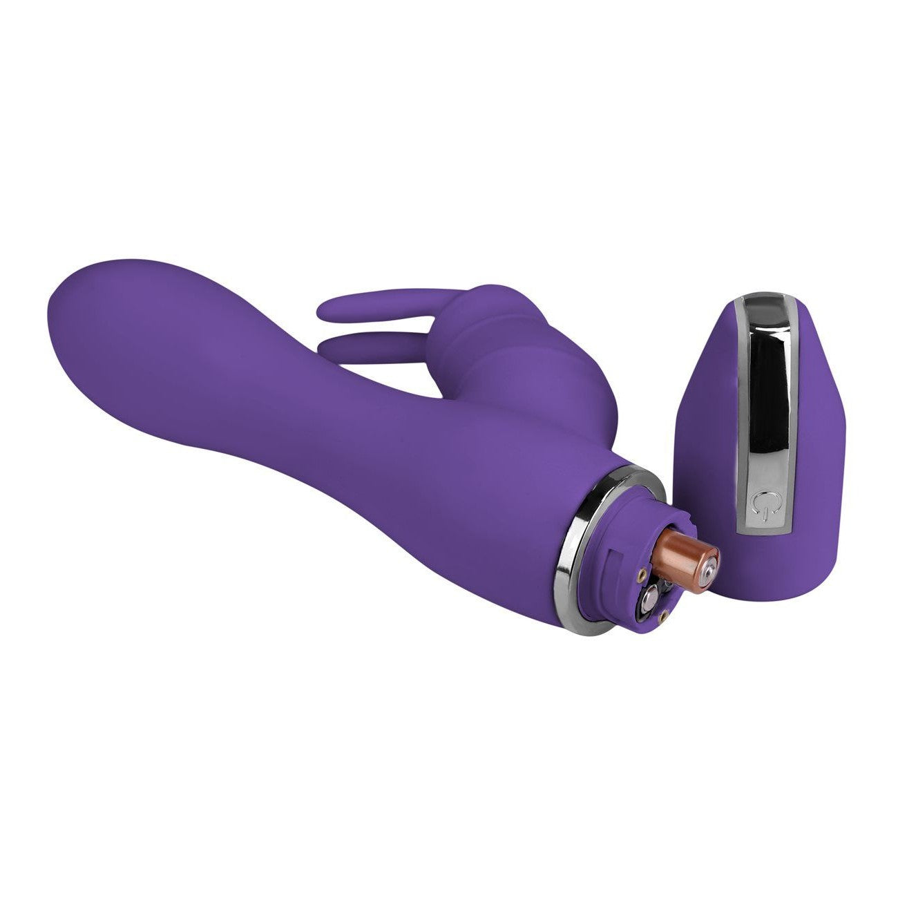 Crazy Performer Smooth Rabbit Vibrator 7" in Purple