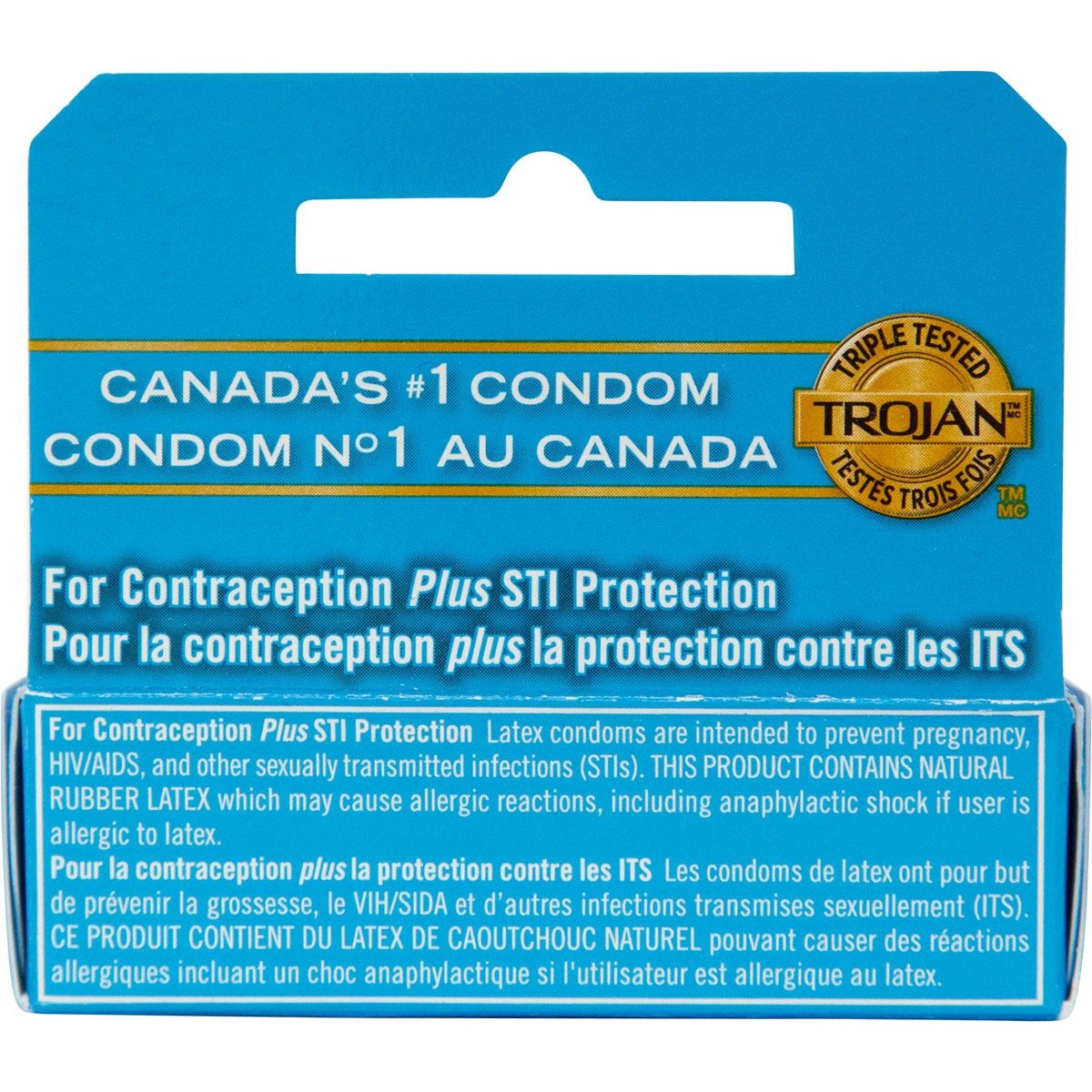 Trojan Classic Latex Condoms in 3 Pack - Red Mansion