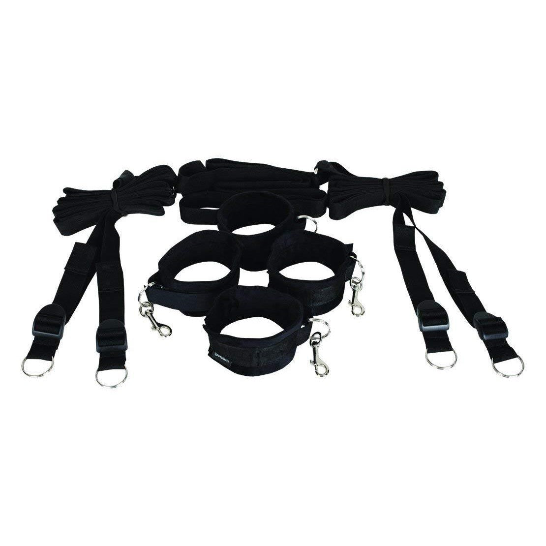 Sex & Mischief Bed Bondage Restraint Kit
