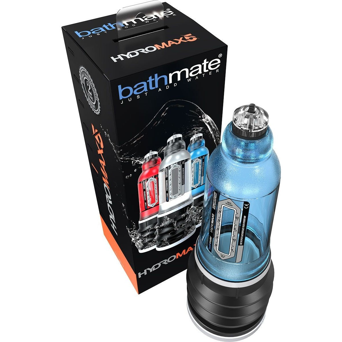 Bathmate HydroMax5 Penis Pump in Aqua Blue - Red Mansion
