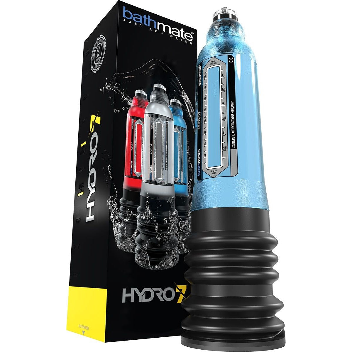 Bathmate Hydro7 Penis Pump in Aqua Blue - Red Mansion