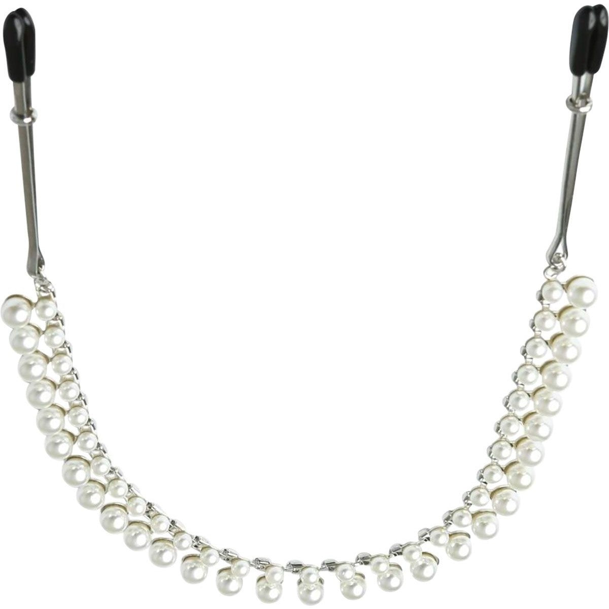Sincerely Pearl Chain Nipple Clamps