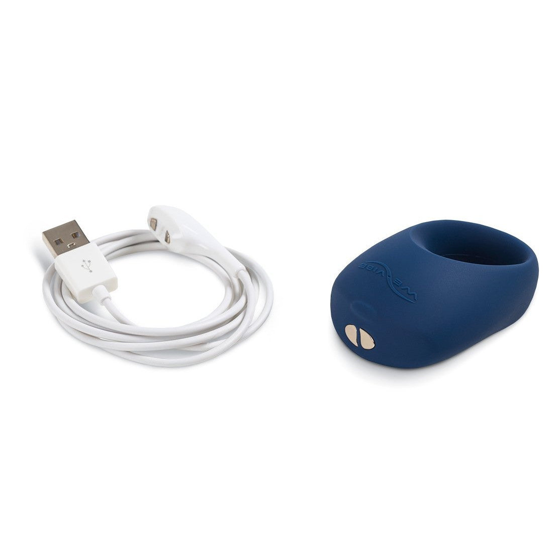 We-Vibe Pivot | Vibrating Silicone Cock Ring | Midnight Blue - Red Mansion