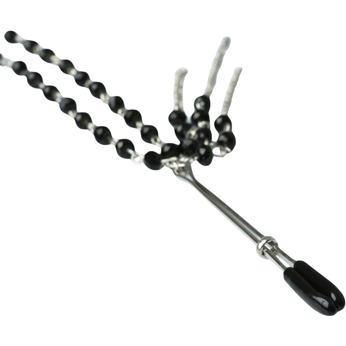 Sincerely Black Jeweled Nipple Clamps