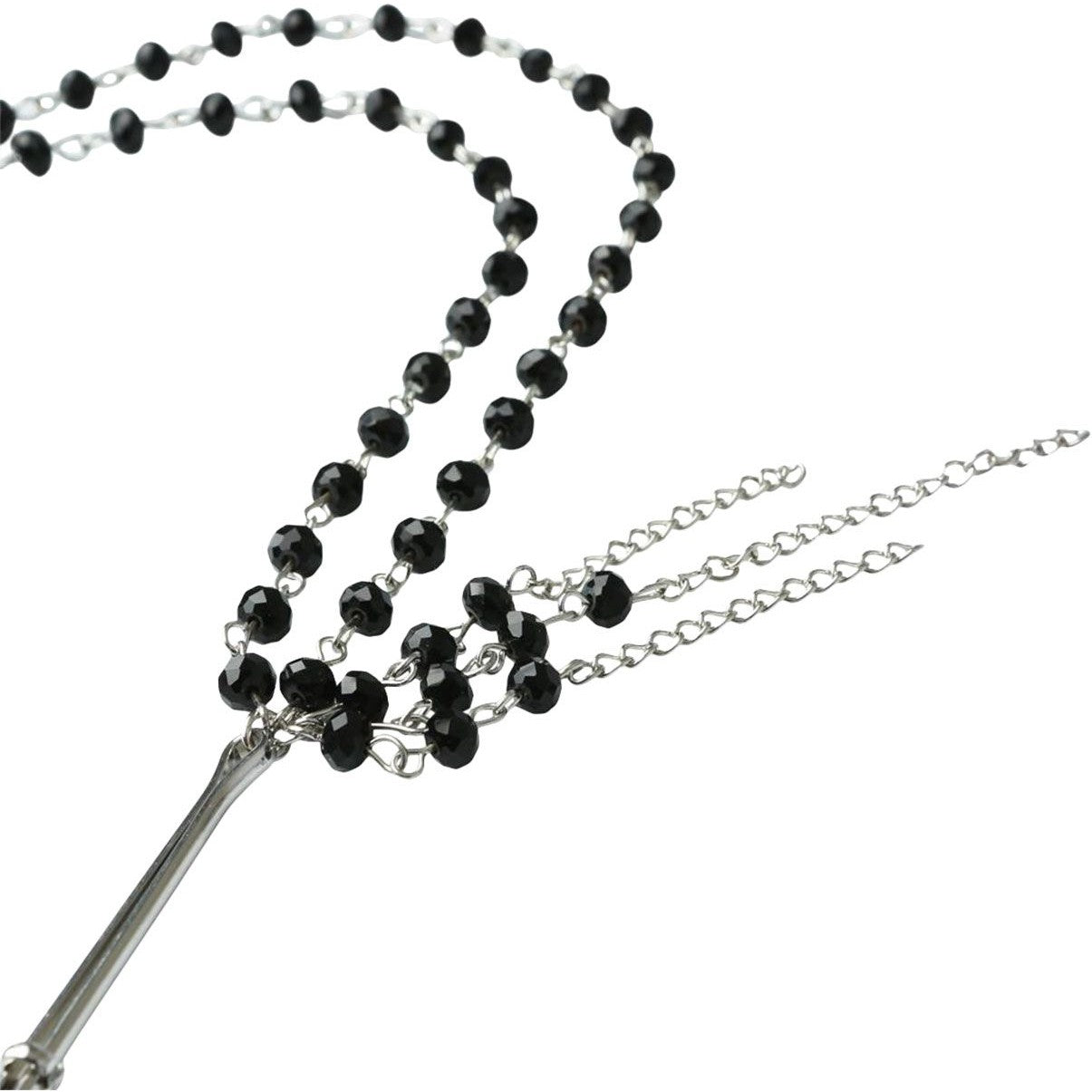 Sincerely Black Jeweled Nipple Clamps