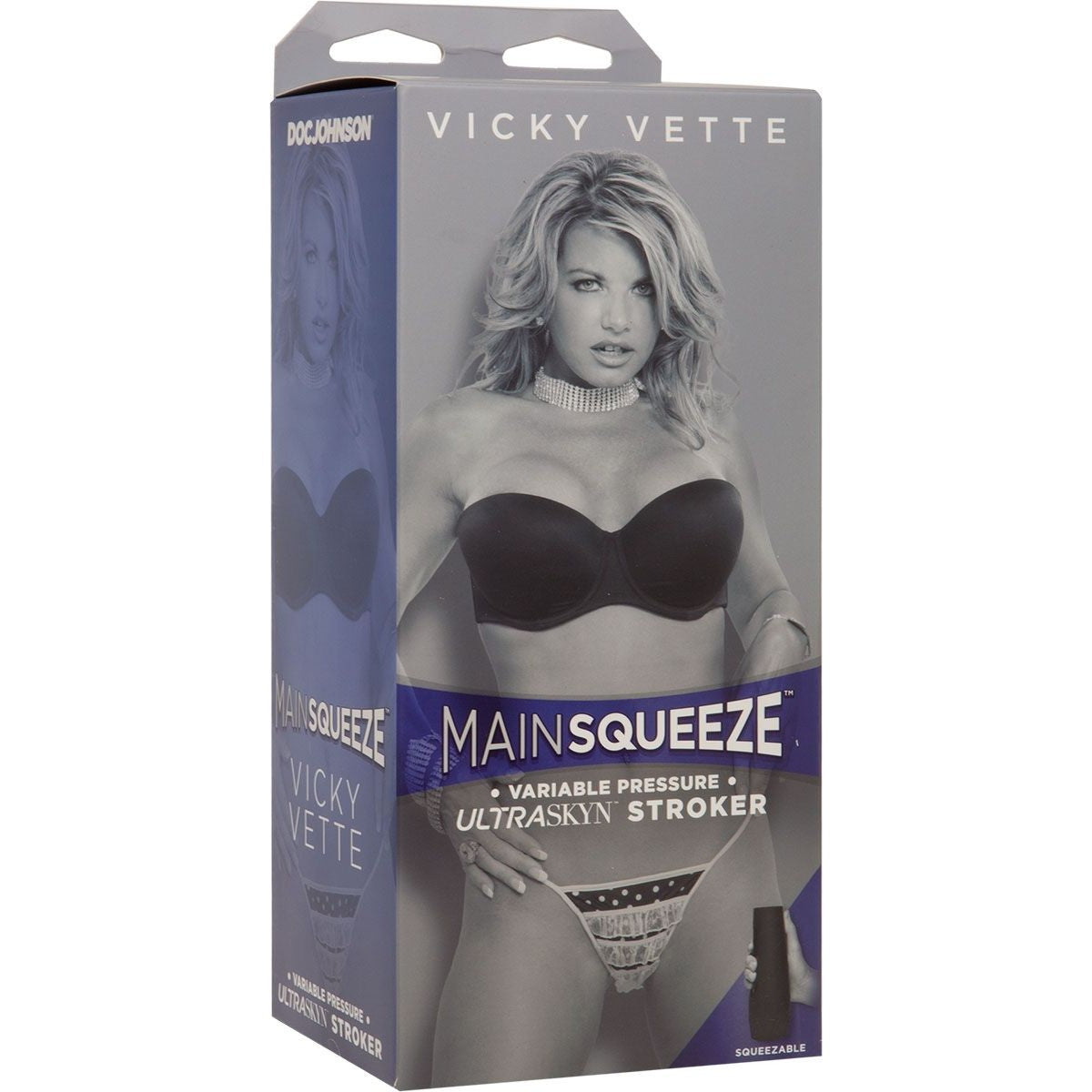 Main Squeeze Vicky Vette Ultraskyn Stroker in Ivory
