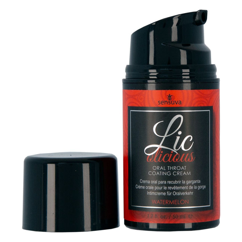 Licolicious Oral Throat Coating Cream 1.7 oz in Watermelon