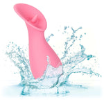 Slay #TickleMe Silicone Clitoral Vibrator in Pink