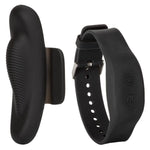 Lock-N-Play Wristband Remote Panty Teaser Vibrator in Black