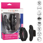Lock-N-Play Wristband Remote Panty Teaser Vibrator in Black