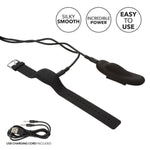 Lock-N-Play Wristband Remote Panty Teaser Vibrator in Black