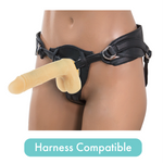 BMS PL Amazing Adam Vibrating & Rotating Ivory Dildo 7" with Remote