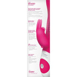 The Beaded Rabbit Vibrator in Pink - Red Mansion