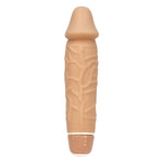 Mini Silicone Classic Vibrating Dildo 5" in Ivory