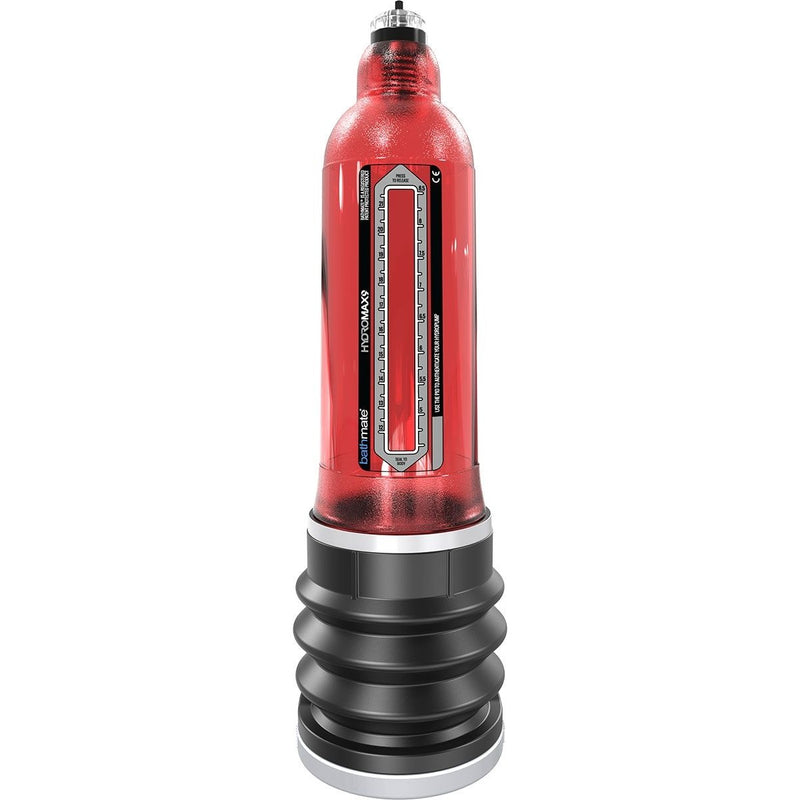Bathmate HydroMax9 Penis Pump in Brilliant Red - Red Mansion