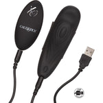 Lock-N-Play Remote Panty Teaser Vibrator in Black